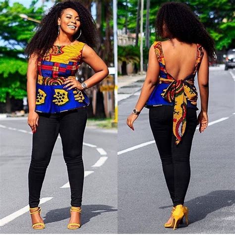 ankara top styles|ankara top styles for women.